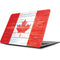 Canada Flag Light Wood Apple MacBook Skin